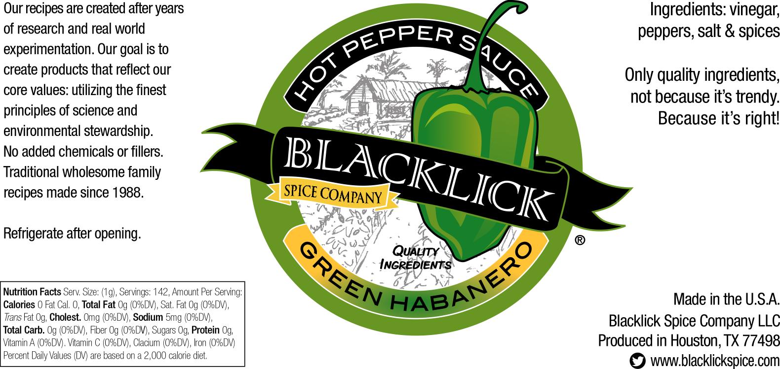 Green Habanero - Blacklick Spice Company
